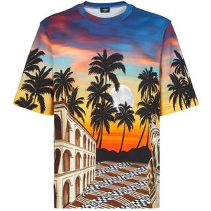 Fendi, Heren, Tops, Veelkleurig, Maat: L Katoen,