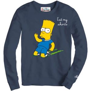 MC2 Saint Barth, Heren, Sweatshirts & Hoodies, Blauw, Maat: XL Katoen,