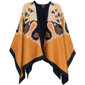 Etro, Dames, Jassen, Veelkleurig, Maat: ONE Size Wol,