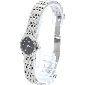 Omega Vintage, Dames, Pre-owned, Zwart, Maat: ONE Size