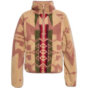 The Upside, Dames, Jassen, Veelkleurig, Maat: L Fleece,
