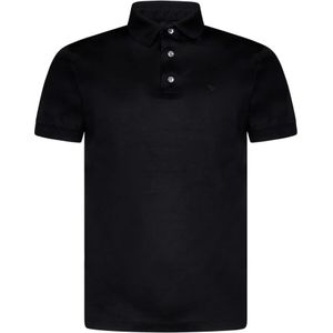 Emporio Armani - Polo - Zwart - Heren - Katoen