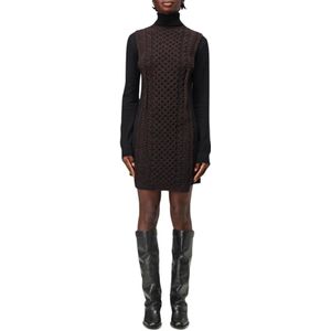 Fendi, Dames, Jurken, Paars, Maat: 2XS Zijde,