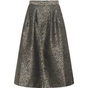 Karen by Simonsen, Dames, Rokken, Grijs, Maat: 2XS