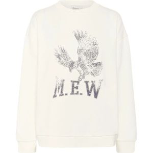 My Essential Wardrobe, Dames, Sweatshirts & Hoodies, Wit, Maat: M