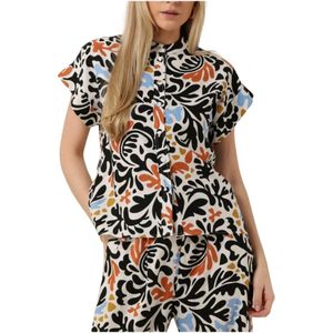 Suncoo, Dames, Blouses & Shirts, Veelkleurig, Maat: S