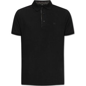 Etro, Heren, Tops, Zwart, Maat: 3XL Katoen,