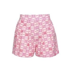 Pinko Short Shorts , Pink , Dames , Maat: S