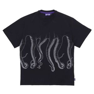 Octopus, Heren, Tops, Zwart, Maat: XL Katoen,