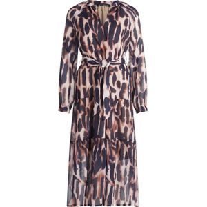 Betty Barclay - Gelaagde Jurk - Veelkleurig - Dierenprint