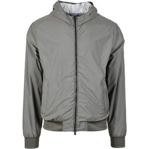 People of Shibuya, Heren, Jassen, Grijs, Maat: S Polyamide,