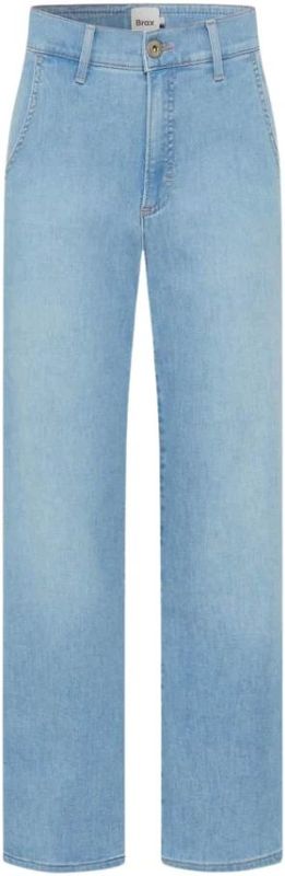 BRAX - Maine S - Capri Broeken - Lichtblauw - 7/8 Lengte - Bootcut