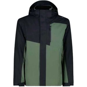 Cmp, Heren, Jassen, Groen, Maat: 3XL Fleece,