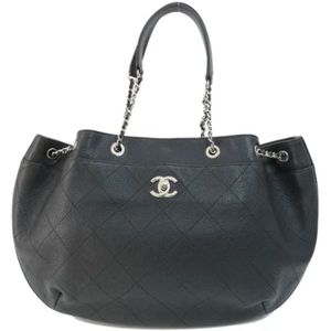 Chanel Vintage, Dames, Pre-owned, Zwart, Maat: ONE Size