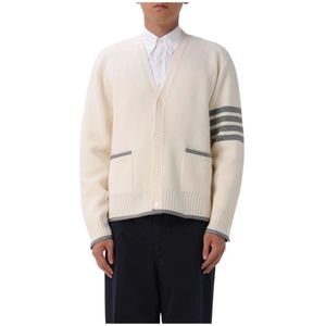 Thom Browne, Heren, Truien, Wit, Maat: M