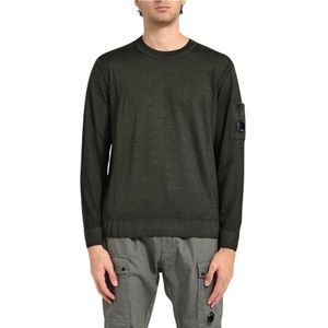 C.p. Company, Heren, Truien, Grijs, Maat: M Wol,