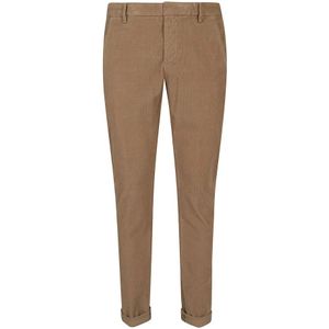 Dondup, Heren, Broeken, Bruin, Maat: W28 Katoen,