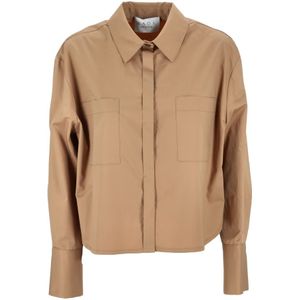 Kaos, Dames, Blouses & Shirts, Beige, Maat: M