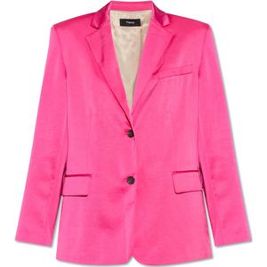 Theory, Dames, Jassen, Roze, Maat: Xs/S Satijn,