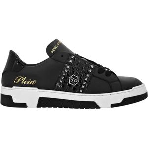Philipp Plein, unisex, Schoenen, Zwart, Maat: 36 EU Leer,