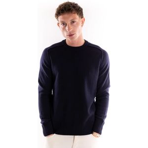 Paolo Pecora, Heren, Truien, Blauw, Maat: M Wol,
