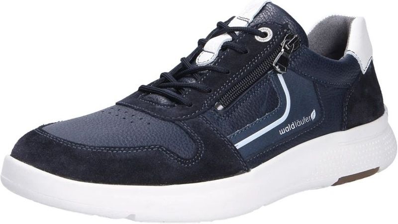 Waldläufer - Heren Schoenen - Blauw - Leer