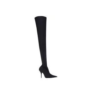Balenciaga Overknee laarzen , Black , Dames , Maat: 38 1/2 EU