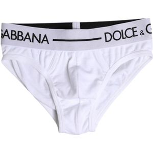 Dolce & Gabbana, Heren, Ondergoed, Wit, Maat: S Katoen,