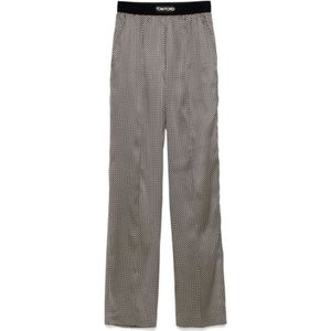 Tom Ford, Dames, Broeken, Zwart, Maat: XS