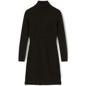 SCHOOLMOON Damesjurk Lange Mouwen Ronde Hals Lichte Trui Gebreide Jurk Eenkleurig Herfst Tuniekjurk Knoop Elegante Winterjurk Met Zakken(rood,S SCHOOLMOON Damesjurk Lange Mouwen Ronde Hals Lichte Trui Gebreide Jurk Eenkleurig Herfst Tuniekjurk Knoop Elegante Winterjurk Met Zakken(rood,S