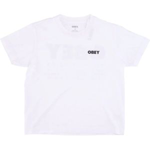 Obey, Dames, Tops, Wit, Maat: XS Katoen,