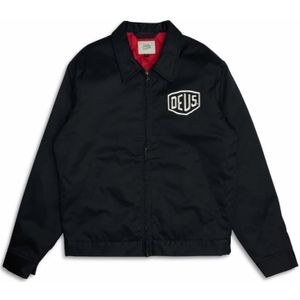 Deus Ex Machina, Heren, Jassen, Zwart, Maat: S Katoen,