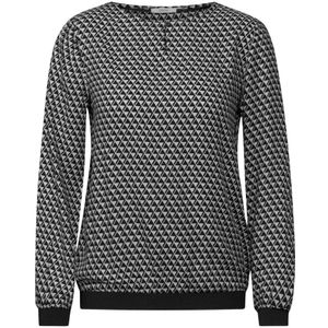 Cecil, Dames, Sweatshirts & Hoodies, Grijs, Maat: L Poliester,