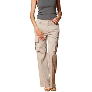 Mason's, Dames, Broeken, Grijs, Maat: 3XS Modal,