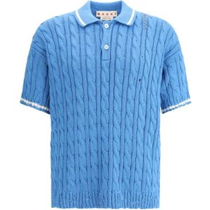 Marni - Katoenen Polotrui - Blauw - Katoen