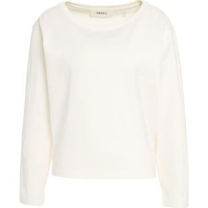 Skall Studio, Dames, Truien, Wit, Maat: L Katoen,