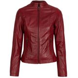Bugatti - Klassieke Leren Jas - Rood - Dames