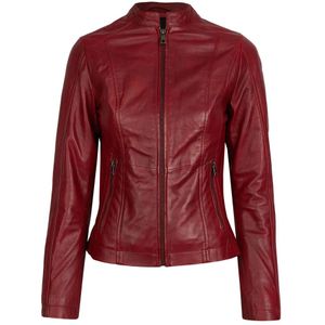 Bugatti - Klassieke Leren Jas - Rood - Dames