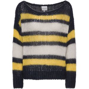 Americandreams, Dames, Truien, Veelkleurig, Maat: S Mohair,