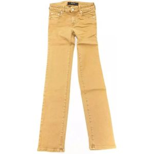 Jacob Cohën, Dames, Jeans, Beige, Maat: W27 Katoen,