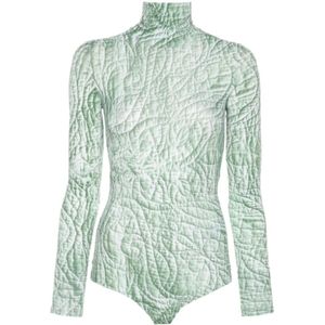MM6 Maison Margiela, Dames, Tops, Groen, Maat: L