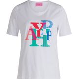 Betty Barclay - Glitterend Basic Shirt - Grijs - Dames - Modern Design