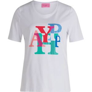 Betty Barclay - Glitterend Basic Shirt - Grijs - Dames - Modern Design