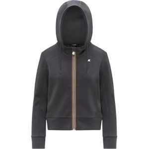 K-Way, Dames, Sweatshirts & Hoodies, Grijs, Maat: M Poliester,