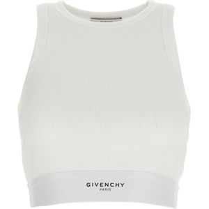 Givenchy, Dames, Tops, Wit, Maat: L Katoen,