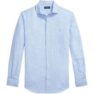 Ralph Lauren, Heren, Overhemden, Blauw, Maat: XL Katoen,