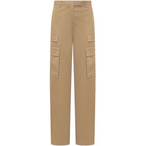 Versace, Dames, Broeken, Beige, Maat: XS