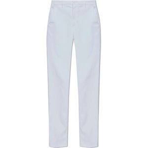 Giorgio Armani, Heren, Broeken, Wit, Maat: M Katoen,