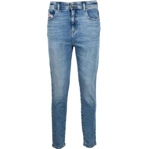 Diesel, Dames, Jeans, Blauw, Maat: W30 Katoen,