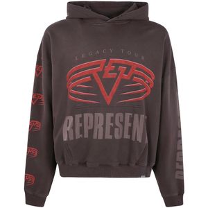 Represent, Heren, Sweatshirts & Hoodies, Bruin, Maat: M